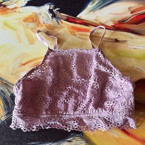 Aerie Pink Lace Intimates